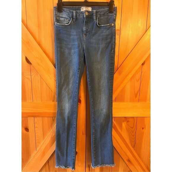 Free People, distressed jeans, size 25 ￼(1665) - Picture 1 of 8